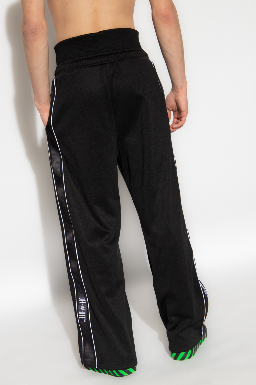 OffWhite Sweatpants with side stripes Men's Clothing Vitkac